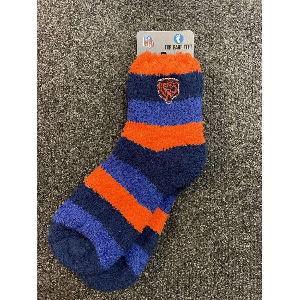 Chicago Bears Rainbow Women's Fuzzy Socks, OSFM